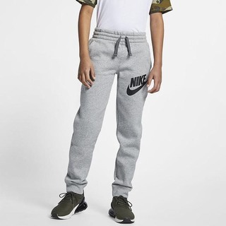 Pantaloni Nike Sportswear Club Fleece Baieti Gri Inchis Negrii | EYKA-72360